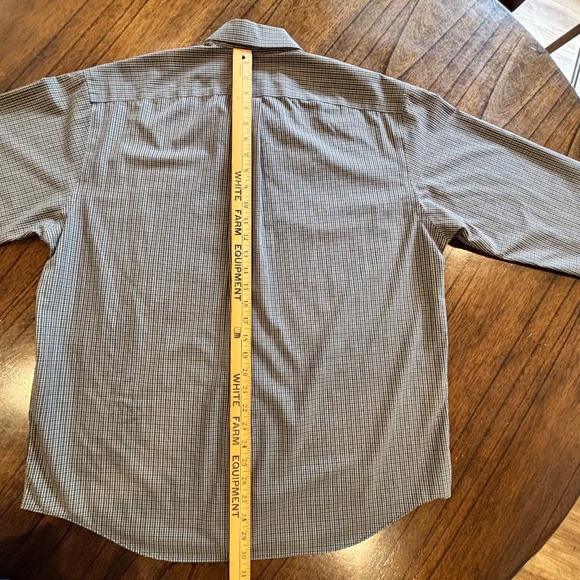 Eddie Bauer wrinkle resistant business casual button down shirt size L - Picture 16 of 16